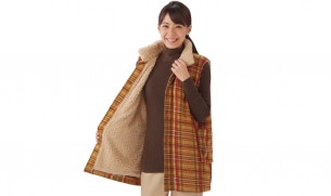 【販売終了】首から腰まであったかベスト暖暖
