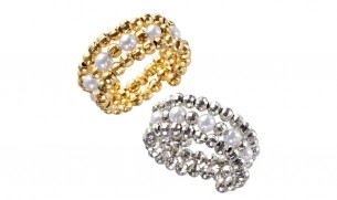 【販売終了】光り輝く3連リング