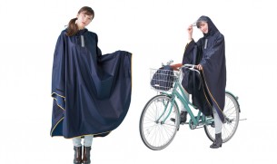 ロングでいいね! レインポンチョ
