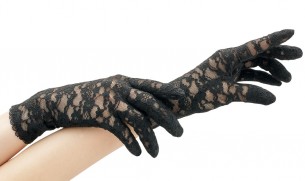 【販売終了】ネイルも隠れるフォーマルレース手袋