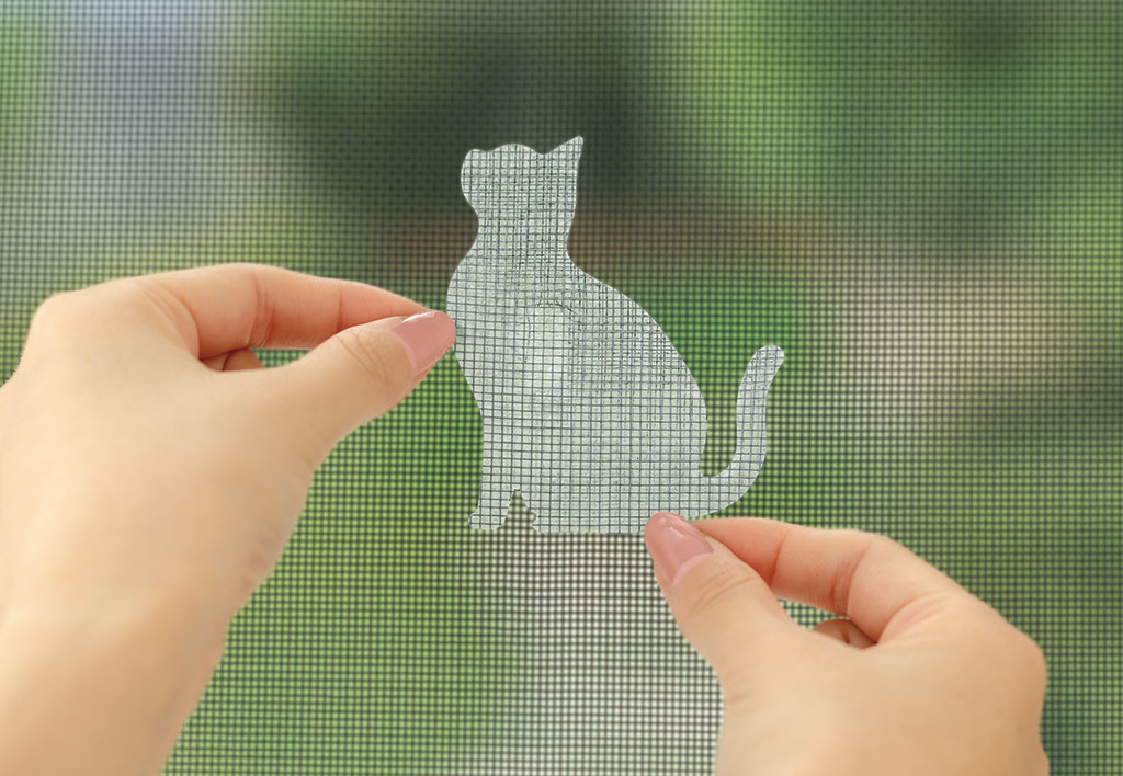 網戸の補修シール (9枚入り)｜開発商品｜健康・美容グッズ等の商品開発・卸売なら株式会社メイダイ