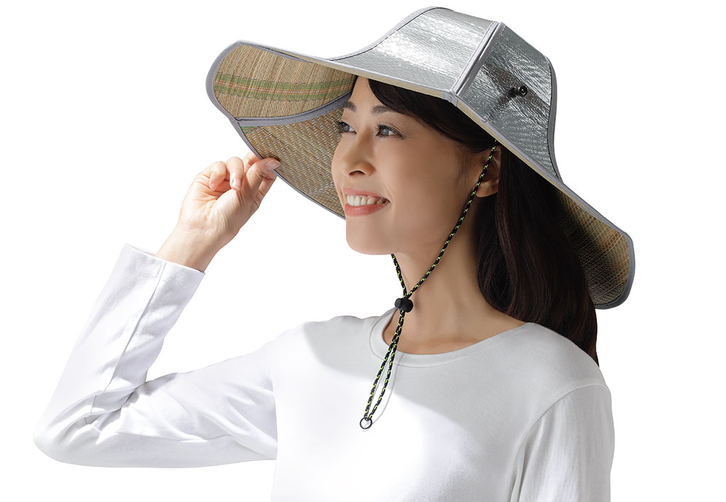 『日本ネット経済新聞』にて「い草香る遮熱アルミ帽子」が掲載されました。